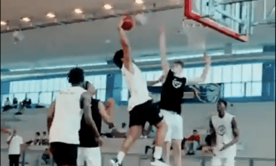 Roman Siulepa out of Australia is an ultra-talented prospect who competed at an NBL Next Stars practice last week.